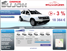 Tablet Screenshot of garagebujon.com